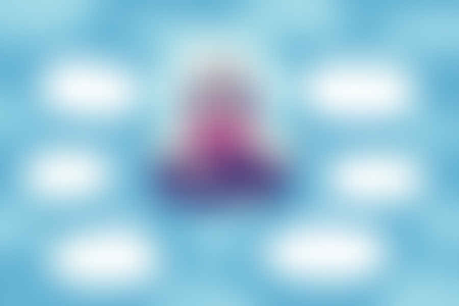 guided visualization meditation image