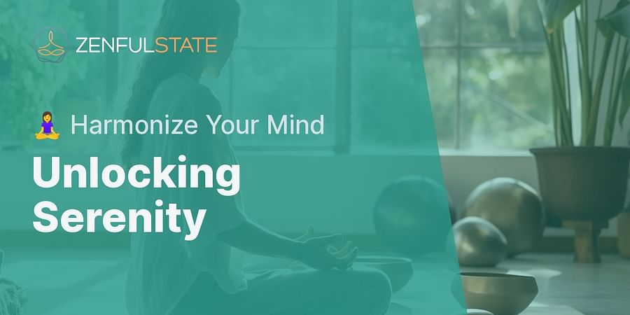 Unlocking Serenity - 🧘♀️ Harmonize Your Mind