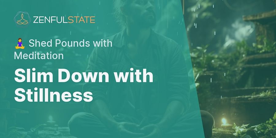 Slim Down with Stillness - 🧘♀️ Shed Pounds with Meditation